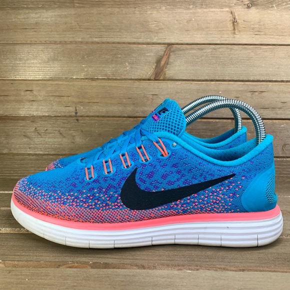Womens Nike Free RN Distance Athletic Running Shoes - Picture 6 of 7
